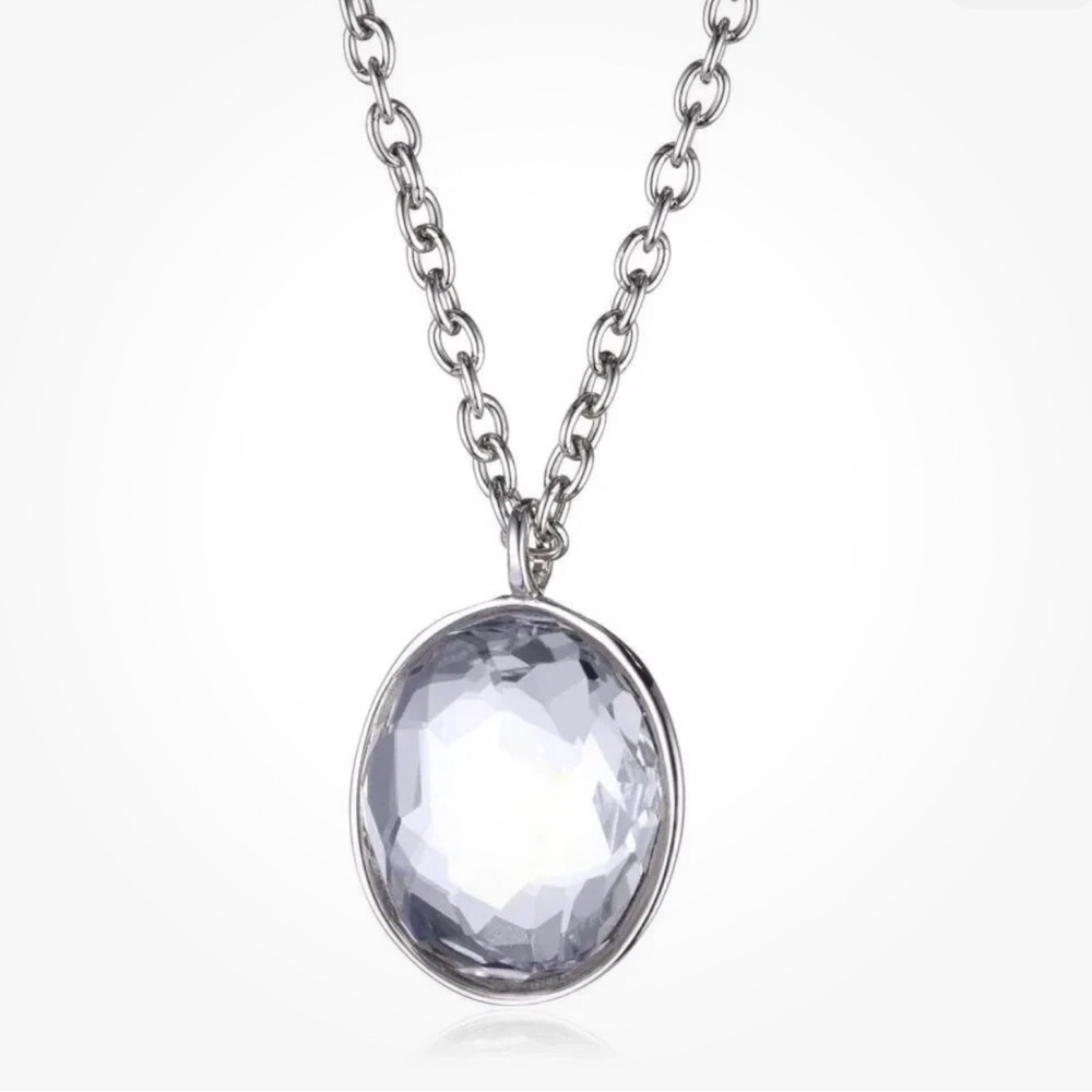 Swarovski Elegant Silver Pendant Necklace